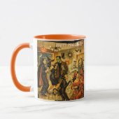 Mug Soirée Martini Halloween Rétro Milieu de Siècle 50 (Gauche)