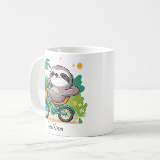 Mug Soirée vélo de parfum sur mesure (Devant gauche)