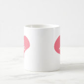 Mug SOIS GENTIL Cœur d'amour rose (Centre)