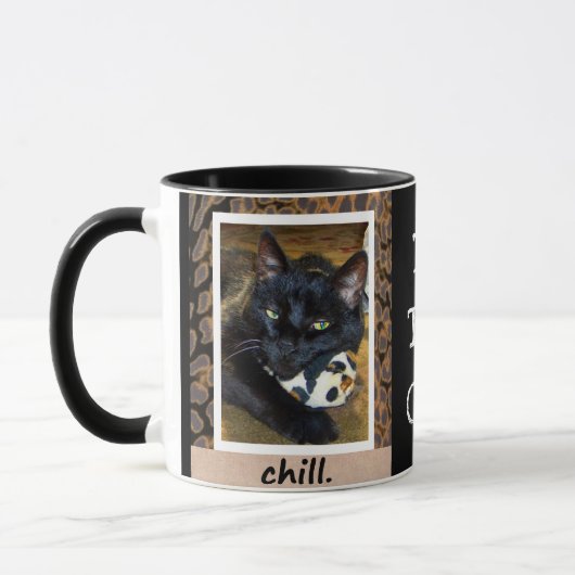 Mug Sois. LA. Chat. -black (Gauche)