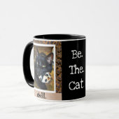 Mug Sois. LA. Chat. -black (Devant gauche)