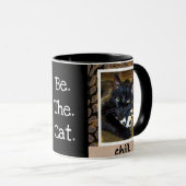 Mug Sois. LA. Chat. -black (Devant droit)