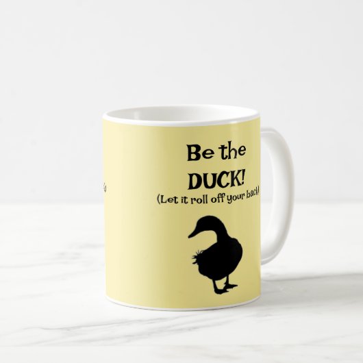 Mug Sois le DUCK ! (Devant droit)