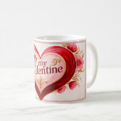 Mug Sois ma Saint Valentin (Devant droit)