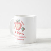 Mug Sois Mien Meilleur Professeur Saint-Valentin Perso (Devant gauche)