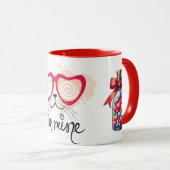 Mug Sois Mienne Chat  (Devant droit)