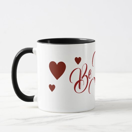 Mug Sois mon coeur de Saint-Valentin (Gauche)
