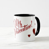 Mug Sois mon coeur de Saint-Valentin (Devant droit)