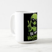 Mug Sois mon humain 👽 (Devant gauche)