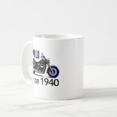 Mug soixante-dixième Anniversaire (Devant gauche)