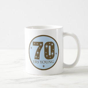 Mug soixante-dixième Idées de cadeau d'anniversaire