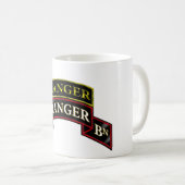 Mug soixante-quinzième 3ème bataillon w/Tab de garde (Devant droit)