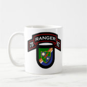 Mug soixante-quinzième Garde forestière Rgt - rouleau (Gauche)