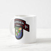 Mug soixante-quinzième Régiment de Rangers, ęr (Devant gauche)