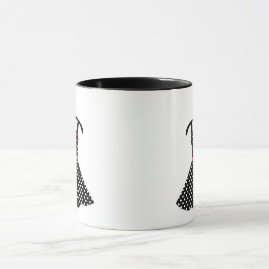 Mug Soixante, robe (Centre)