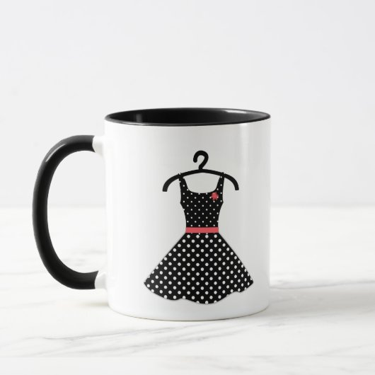 Mug Soixante, robe (Gauche)