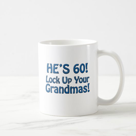 Mug soixantième Anniversaire (Droite)