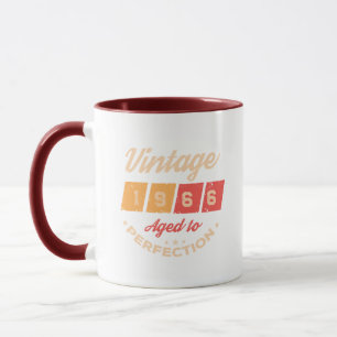 Mug Soixantième anniversaire personnalisé vintage 60 a