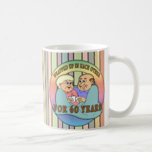 Mug soixantième Cadeaux d'anniversaire de mariage