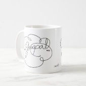 Mug soja GUAPA - Nuage gras (Devant gauche)