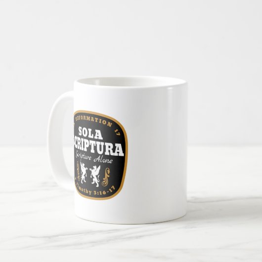 Mug Sola Scriptura (Devant gauche)