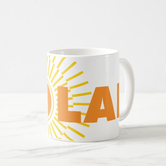 Mug Solaire (Devant droit)