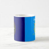 Mug Solaire Eclipse Lune ombre soleil drôle personnali (Centre)