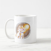 Mug Solaire Eclipse Tee 2024 Chat portant Éclipse Sola (Gauche)