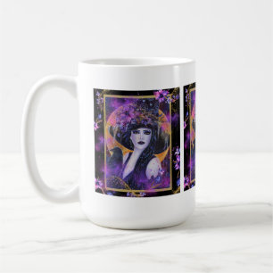 Mug Solania Halloween sorcière avec corbeau par Renee 
