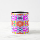 Mug Solar Bloom Kaleidoscope Throw Pillow (Centre)