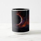 Mug Solar Eclipse Chef-d'oeuvre cosmique Xzendor7 Art (Centre)
