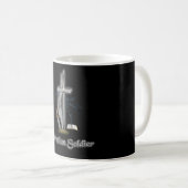 Mug Soldat chrétien coque (Devant droit)