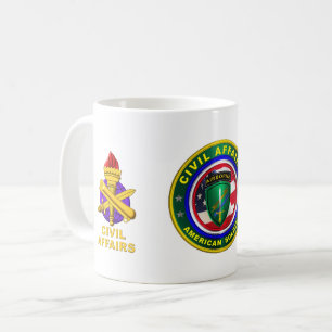 Mug Soldat d'affaires civiles fier de l'armée