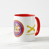 Mug Soldat de l'Artillerie de campagne de l'Armée de t (Devant droit)