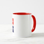 Mug Soldat de poney anti-biden (Devant droit)