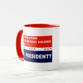 Mug Soldat de poney anti-biden (Devant gauche)