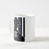 Mug Soldat d'État personnalisé Silhouette (Devant gauche)