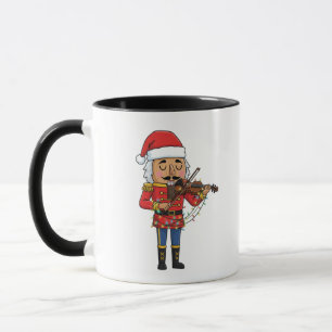 Mug Soldat jouet casse-noisette violon classique drôle