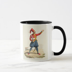 Mug Soldat turc, des 'costumes du divers national
