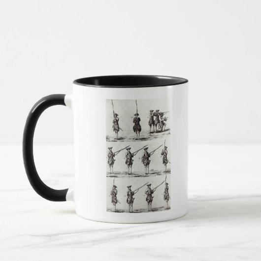 Mug Soldats avec des baïonnettes (Gauche)