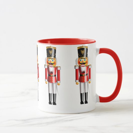 Mug Soldats de jouet drôles de casse-noix de Noël (Droite)