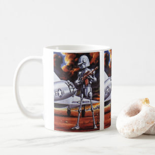 Mug Soldats de robots militaires de science-fiction vi