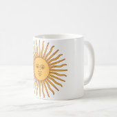 Mug Soleil argentin (Devant droit)