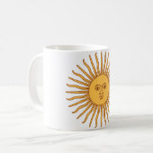 Mug Soleil argentin (Devant gauche)