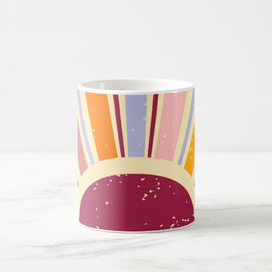 Mug Soleil boho rétro (Centre)