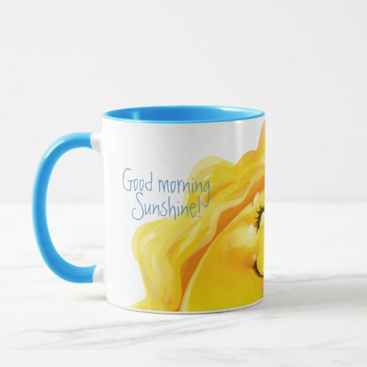 Mug Soleil bonjour ! (Gauche)