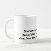 Mug Soleil bonjour (Gauche)