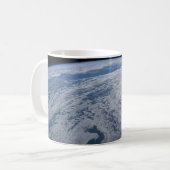 Mug Soleil Brillant Sur L'Océan Pacifique Sud. (Devant gauche)