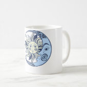 Mug Soleil Céleste Et Lune Boho (Devant droit)