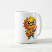 Mug Soleil chantant (Devant droit)